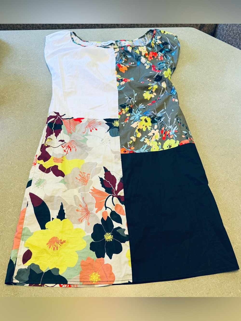 Pianura Studio Floral Patchwork Dress Made in Italy IT 42 US 6